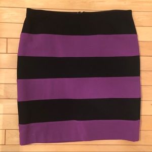 Ann Taylor Striped Skirt